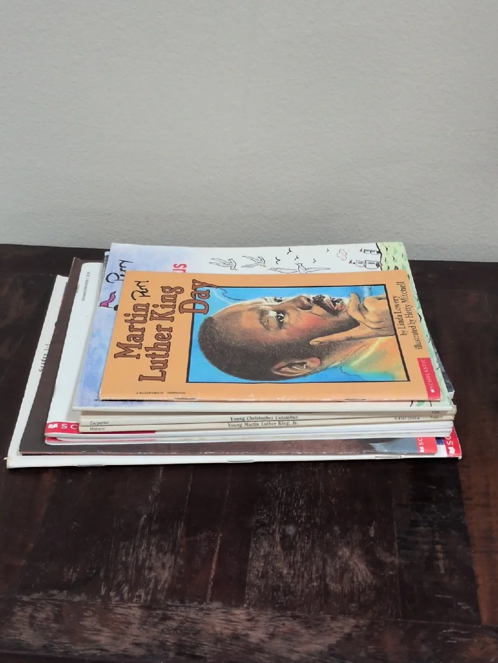 Scholastic VIntage Non Fiction Children's Lit. Picture Books Set of 10 - Used